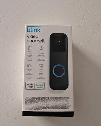 Blink Video Doorbell BDM01200U NUOVO