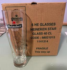 6 Bicchieri Heineken