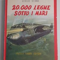 20000 Leghe sotto i mari Giulio Verne Illustrazion