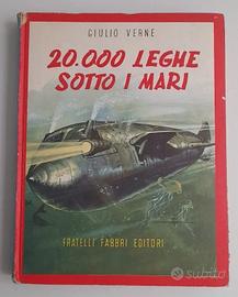 20000 Leghe sotto i mari Giulio Verne Illustrazion