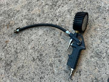 Pistola con manometro aria compressa