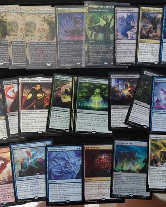 Lotto carte magic - mtg 4x beza + rimasugli limite
