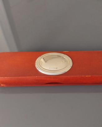 1 custodia penna - legno rosso