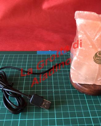 Lampada USB forma di foglia LED a colori variabili