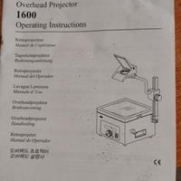 Lavagna luminosa Overhead Projector 3M - 1600