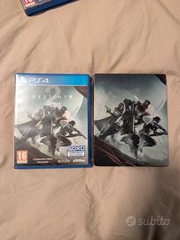 Destiny 2 PS4 custodia metallo
