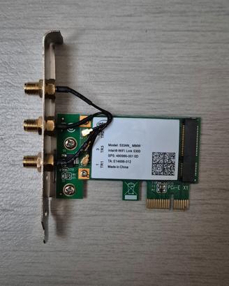 scheda wifi pci-e 450mbs