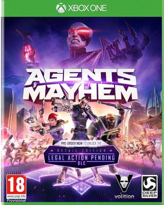 AGENTSS MAYEM COME NUOVO PER X BOX ONE