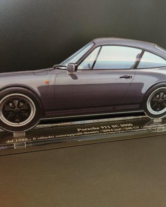 Porsche 911 SC 3000 da esposizione in plexiglass –