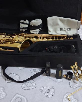 Sax Contralto Thomann TAS-350 + Yamaha 4C Rovner B