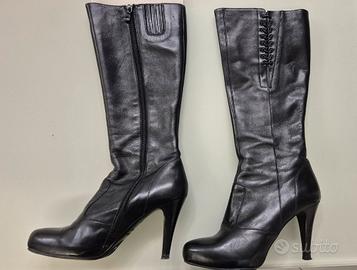 Stivali Nero Giardini 37 come nuovi