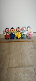 Appendiabiti da Muro Vintage per Bambini Clown