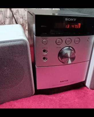 mini hi-fi stereo Sony mp3