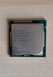 CPU Intel i5 3.20Ghz microprocessore.