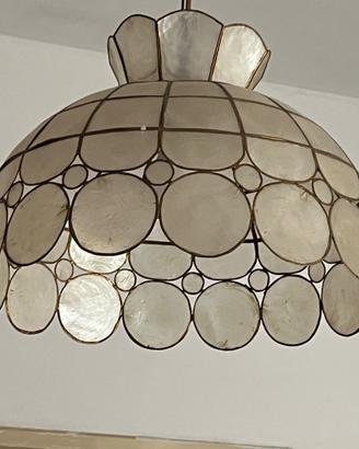 Lampadario in madreperla