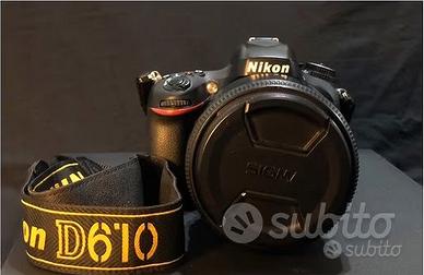 Nikon D610 solo body
