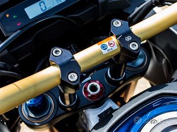 Manubrio dorato africa twin 1100