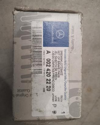 Pastiglie freno originali Mercedes-Benz – 105 €