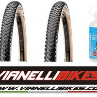 Kit 2 copertoni maxxis ikon tlr + liquido tubeless