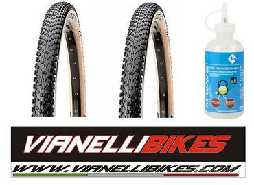 Kit 2 copertoni maxxis ikon tlr + liquido tubeless