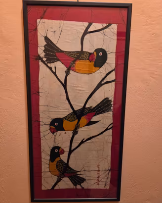 quadro pavone
