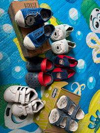 Stock scarpe tg 19-21