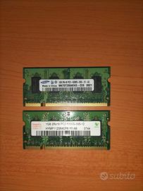 RAM 1GB DDR2 PC2-5300S-555 per notebook 