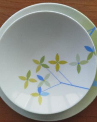 Servizio piatti in porcellana 19 PZ Andrea Fonteb.