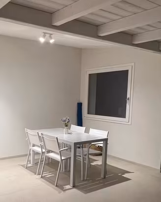 Tavolo da giardino allungabile + 4 sedie