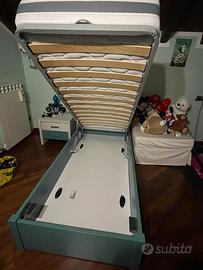Letto contenitore singolo