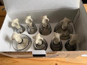 Kit 8 Coppette a Valvola