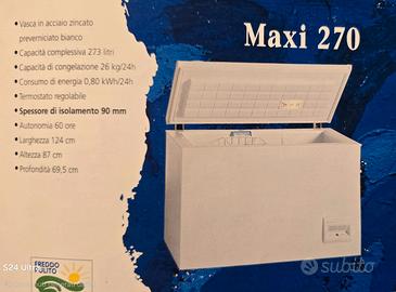 Congelatore 273 litri
