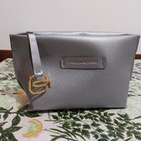 Beauty pochette argento Piquadro 