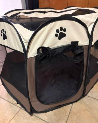 Recinzione cane richiudibile 91x91x58