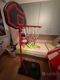 Canestro basket regolabile