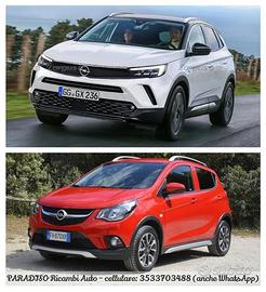 Ricambi opel grandland x-karl rocks 2015-2026