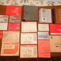 Documenti circolari manuali Alfa Romeo d'epoca