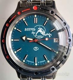 Vostok Amfibia 420059 lancette nere o argento