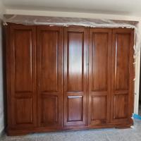 Armadio arte povera come nuovo con cassettiera 