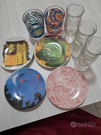 set di piattini da collezione 