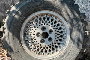 Cerchio jeep + gomma 31" fuoristrada