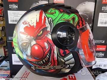 Casco jet ls2 airflow matt happy dream