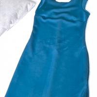 abito color verde petrolio