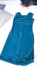 abito color verde petrolio