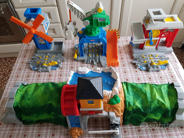 Set Lego Mega Fabbriche Lego Treno Fisher Price Geotrax Tutto Per