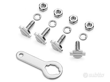 Viti perni targa harley davidson logo sportster