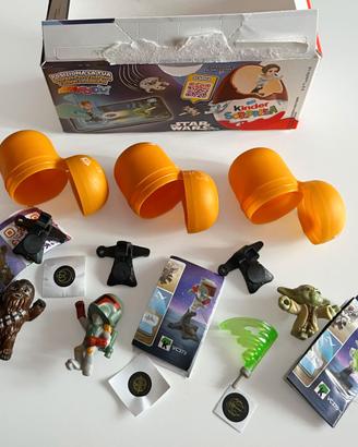 Star Wars Kinder Sorpresa 2025 - tre personaggi