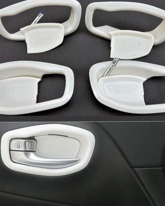 Cover Maniglie Interne per Jeep Renegade Bianche