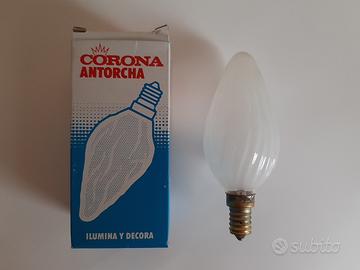 9pz lampadine antiche torciglione gigante