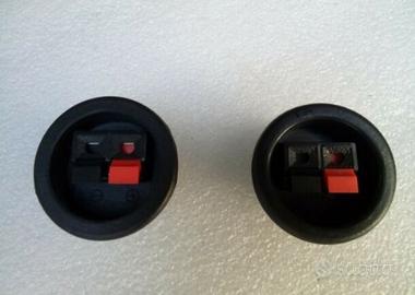 2 Morsetti per casse acustiche da incasso